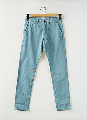 Pantalon chino tissage popeline taille normale bleu JACK & JONES homme