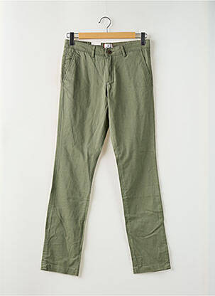 Pantalon chino stretch taille normale vert JACK & JONES homme