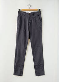 Pantalon chino stretch taille normale gris JACK & JONES homme