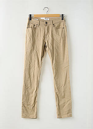 Pantalon slim stretch taille normale beige JACK & JONES homme