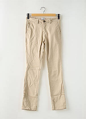 Pantalon chino stretch taille normale beige JACK & JONES homme