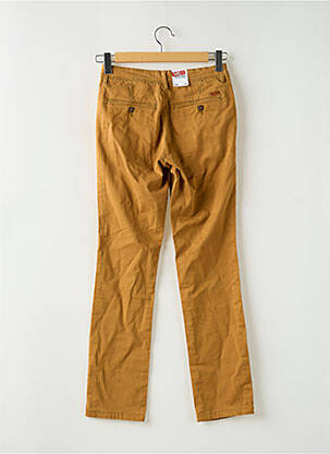 Pantalon chino stretch taille normale beige fonce JACK & JONES homme