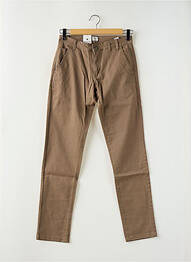 Pantalon chino stretch taille normale marron SHINE ORIGINAL homme