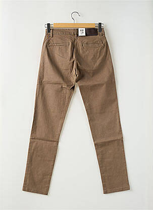 Pantalon chino stretch taille normale marron SHINE ORIGINAL homme
