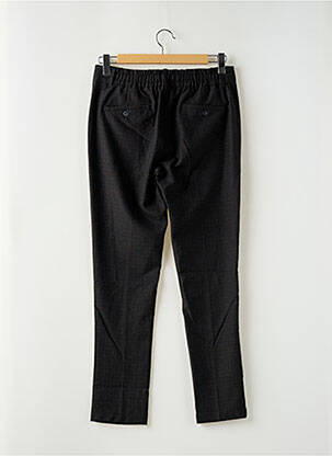 Pantalon slim stretch taille normale marron TOURIST LEMC homme
