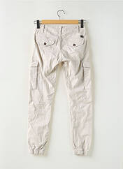 Pantalon cargo beige JACK & JONES pour homme seconde vue