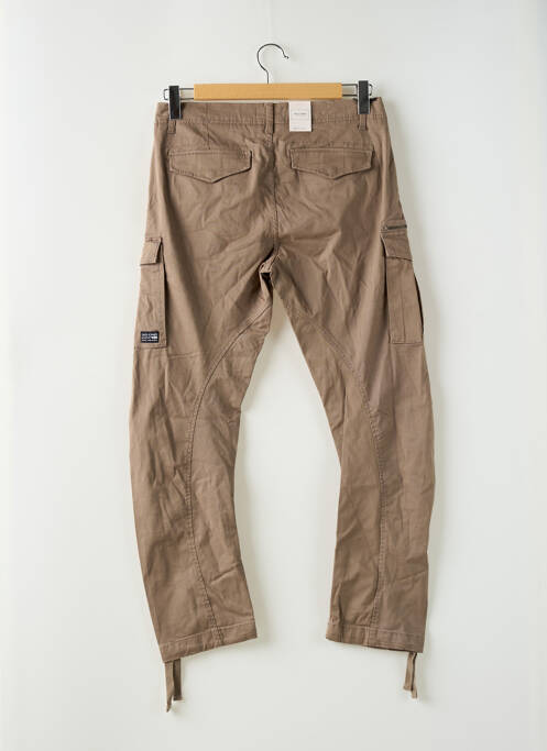Pantalon cargo beige JACK & JONES pour homme