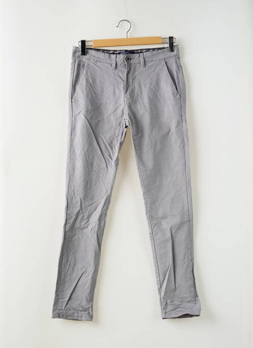 Pantalon chino gris BRUCE & BUTLER  pour homme