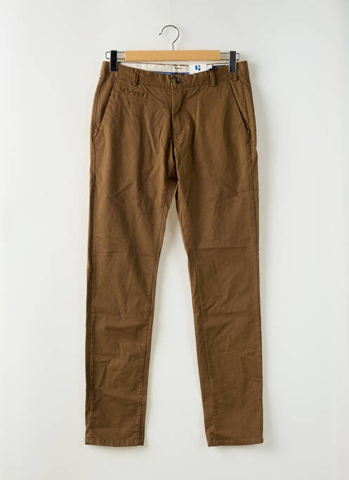 Pantalon chino marron GARCIA pour homme