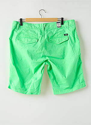Bermuda taille à pinces taille normale vert PETROL INDUSTRIES homme
