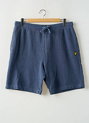 Short fermeture liens à nouer taille normale bleu LYLE & SCOTT homme