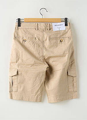 Bermuda multipoches taille normale beige PRIVATE BLUE homme