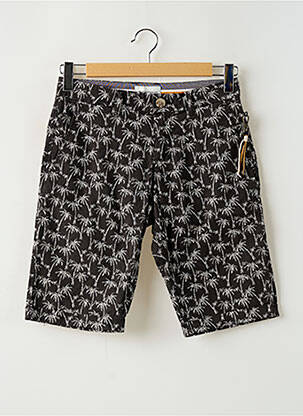 Bermuda taille à pinces taille normale noir TOM TAILOR homme