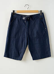 Bermuda stretch taille normale bleu TOM TAILOR homme