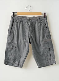 Bermuda multipoches taille normale gris TOM TAILOR homme