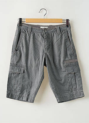 Bermuda multipoches taille normale gris TOM TAILOR homme