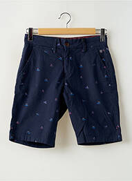 Bermuda taille à pinces taille normale bleu PETROL INDUSTRIES homme