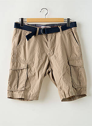 Bermuda multipoches taille normale marron PETROL INDUSTRIES homme