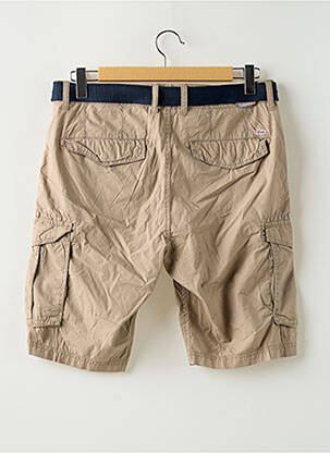 Bermuda multipoches taille normale marron PETROL INDUSTRIES homme
