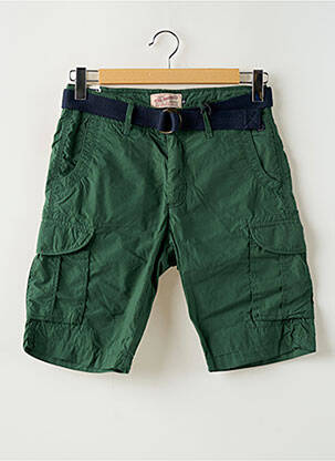 Bermuda multipoches taille normale vert PETROL INDUSTRIES homme