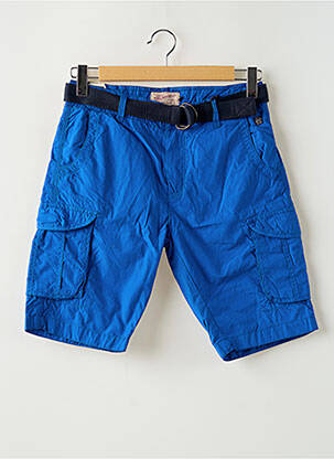 Bermuda multipoches taille normale bleu PETROL INDUSTRIES homme