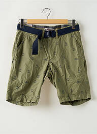 Bermuda taille à pinces taille normale vert PETROL INDUSTRIES homme