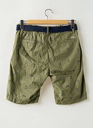 Bermuda taille à pinces taille normale vert PETROL INDUSTRIES homme