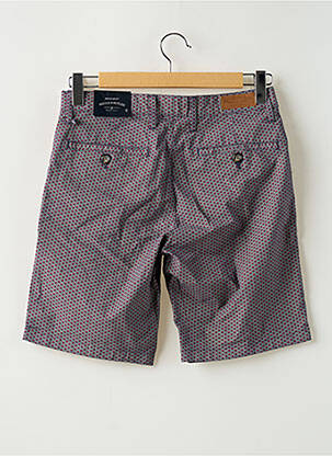 Bermuda taille à pinces taille normale rouge BRUCE & BUTLER  homme