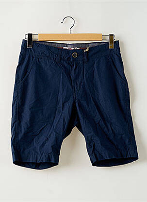 Bermuda taille à pinces taille normale bleu PETROL INDUSTRIES homme