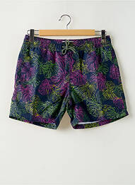 Short de bain imprimé tie and dye bleu PETROL INDUSTRIES homme