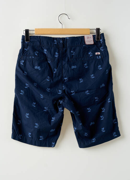 Bermuda taille à pinces taille normale bleu PETROL INDUSTRIES homme