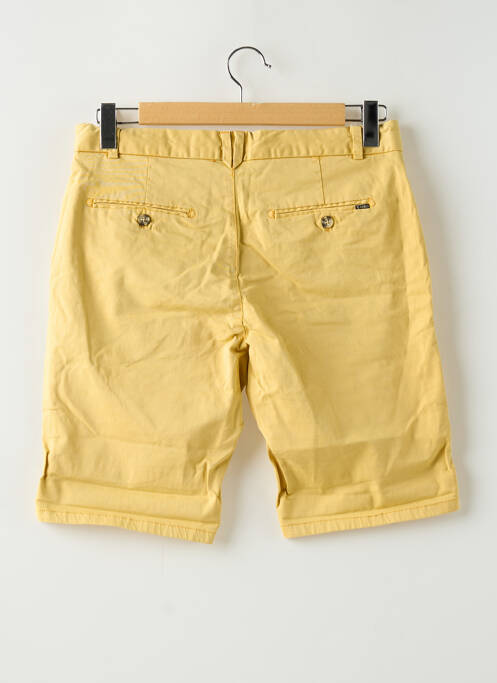 Bermuda taille à pinces taille normale jaune GARCIA homme