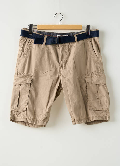 Bermuda marron PETROL INDUSTRIES pour homme