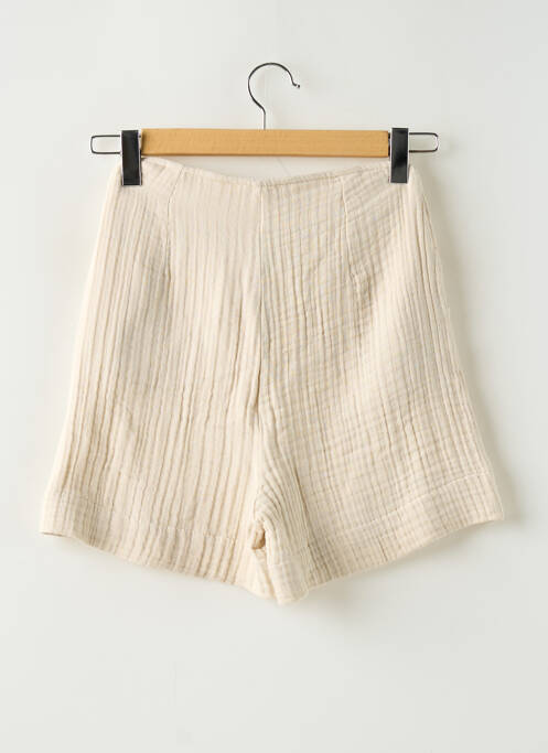 Short beige YUGEN pour femme