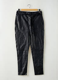 Pantalon 7/8 taille haute taille haute noir MEXX femme