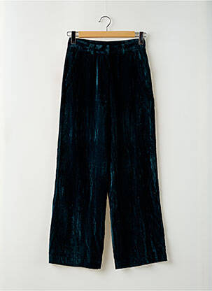 Pantalon large taille à pinces taille haute vert ONLY femme