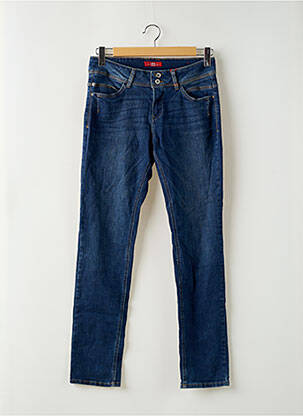 Jeans coupe slim taille basse taille basse bleu S.OLIVER femme