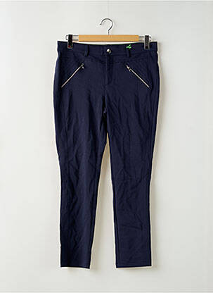 Pantalon 7/8 stretch taille normale bleu STREET ONE femme