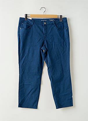 Pantacourt stretch taille normale bleu TOM TAILOR femme
