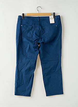 Pantacourt stretch taille normale bleu TOM TAILOR femme