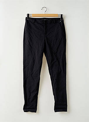 Pantalon chino tissage popeline taille normale noir VERO MODA femme