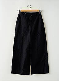 Pantalon 7/8 taille haute taille haute noir YUGEN femme
