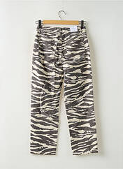 Jeans coupe droite beige VILA pour femme seconde vue