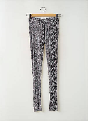 Legging gris PIECES pour femme