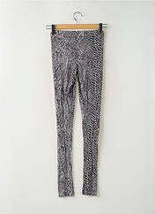 Legging gris PIECES pour femme seconde vue