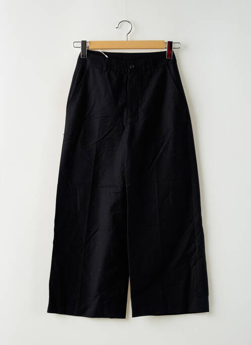Pantalon 7/8 taille haute taille haute noir YUGEN femme