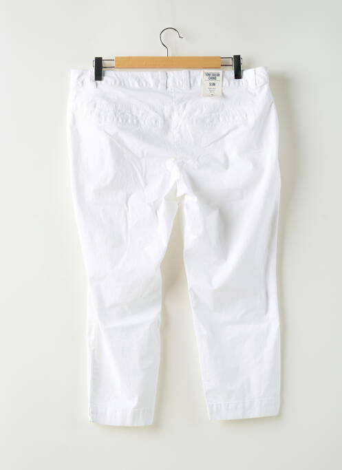 Pantalon 7/8 blanc TOM TAILOR femme