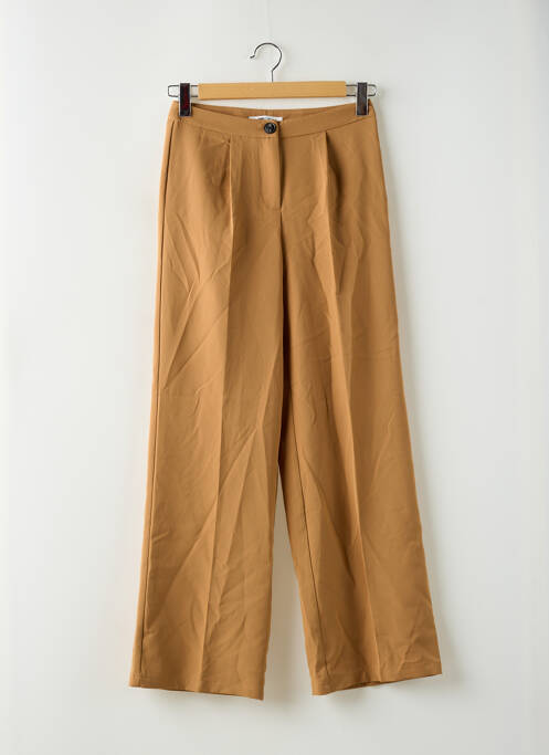 Pantalon large marron ONLY pour femme