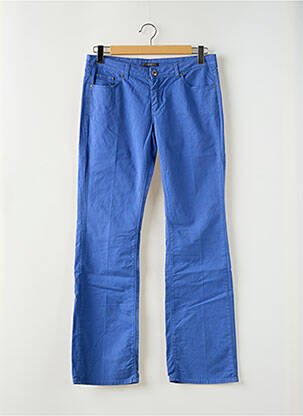 Jeans coupe droite stretch taille basse bleu ESPRIT femme