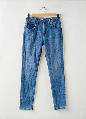Jean coupe mom poches taille haute bleu PEPE JEANS femme